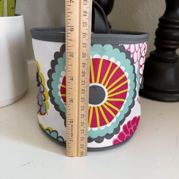 Thirty-one Oh Snap Bin in Bubble Bloom Floral Print - Picture 4 of 6